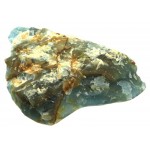 Aquatine Lemurian Calcite Gemstone Specimen 09