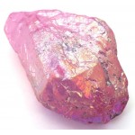 Unicorn Poop Rose Aura Quartz Point 02