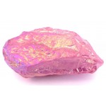 Unicorn Poop Rose Aura Quartz Point 02