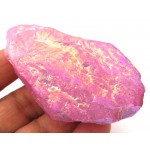 Unicorn Poop Rose Aura Quartz Point 02