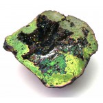 Titanium Aura Quartz Geode Half 01