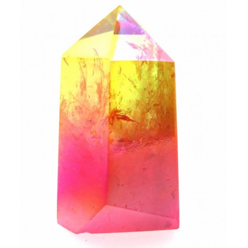 Candy Aura Quartz Gemstone Tower 04