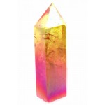 Candy Aura Quartz Gemstone Tower 05