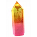 Candy Aura Quartz Gemstone Tower 05