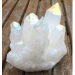 Angel Aura Quartz Gemstone Cluster Specimen 02