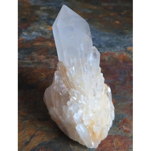 Elestial Quartz Gemstone Cluster 21