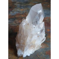 Elestial Quartz Gemstone Cluster 22