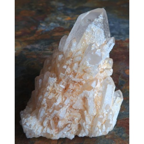 Elestial Quartz Gemstone Cluster 23