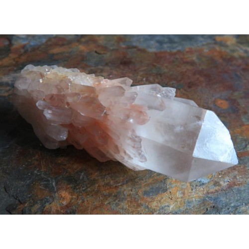 Elestial Quartz Gemstone Cluster 32