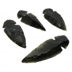 Black Obsidian Arrowhead