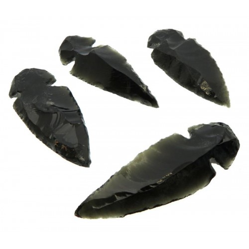 Black Obsidian Arrowhead