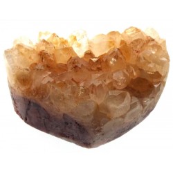 Natural Quartz Gemstone Cluster Heart Specimen 05