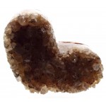 Natural Quartz Gemstone Cluster Heart Specimen 07