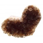 Natural Quartz Gemstone Cluster Heart Specimen 07