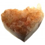 Natural Quartz Gemstone Cluster Heart Specimen 10