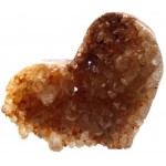 Natural Quartz Gemstone Cluster Heart Specimen 12