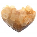 Natural Quartz Gemstone Cluster Heart Specimen 13