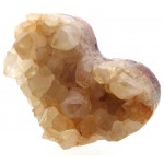 Natural Quartz Gemstone Cluster Heart Specimen 13