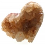 Natural Quartz Gemstone Cluster Heart Specimen 09