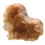 Natural Quartz Gemstone Cluster Heart Specimen 09