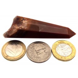 Rare Red Quartz Gemstone Point 02