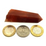 Rare Red Quartz Gemstone Point 08