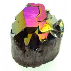 Titanium Aura Quartz Core Paperweight 02