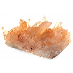 Rare Red Quartz Gemstone Cluster 03