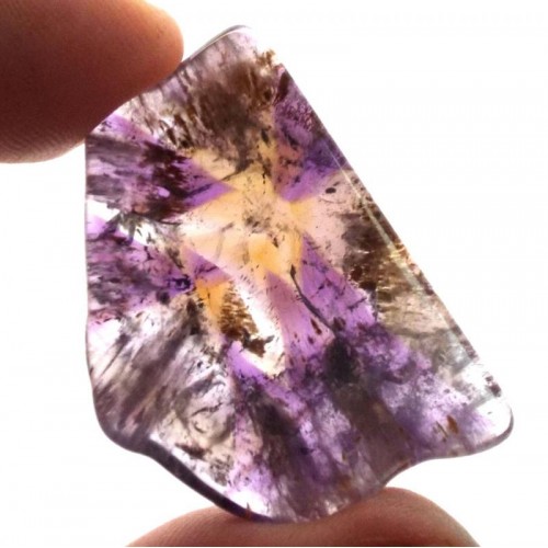 Super 7 Gemstone Slice Specimen 05