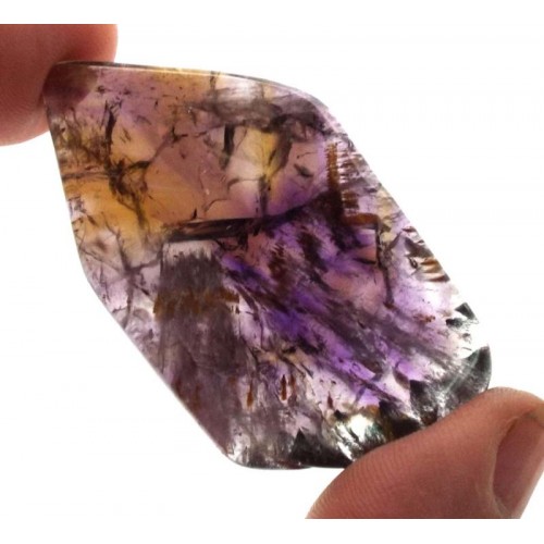 Super 7 Gemstone Slice Specimen 10