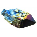 Elestial Titanium Aura Quartz Gemstone Point 02