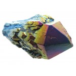 Elestial Titanium Aura Quartz Gemstone Point 04