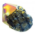 Elestial Titanium Aura Quartz Gemstone Point 06