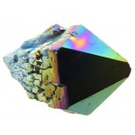 Elestial Titanium Aura Quartz Gemstone Point 11