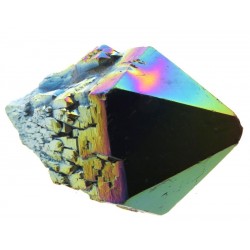 Elestial Titanium Aura Quartz Gemstone Point 11