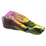 Elestial Titanium Aura Quartz Gemstone Point 12