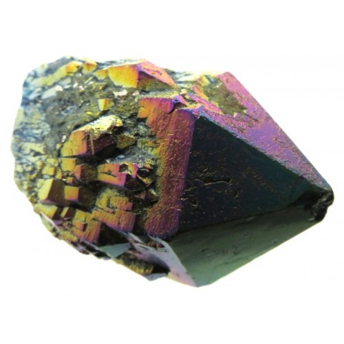 Elestial Titanium Aura Quartz Gemstone Point 13