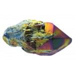 Elestial Titanium Aura Quartz Gemstone Point 14
