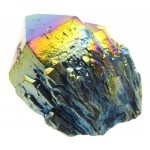 Elestial Titanium Aura Quartz Gemstone Point 15