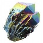 Elestial Titanium Aura Quartz Gemstone Point 15