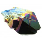 Elestial Titanium Aura Quartz Gemstone Point 17