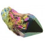 Elestial Titanium Aura Quartz Gemstone Point 20