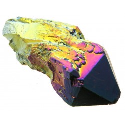 Elestial Titanium Aura Quartz Gemstone Point 21