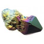 Elestial Titanium Aura Quartz Gemstone Point 21