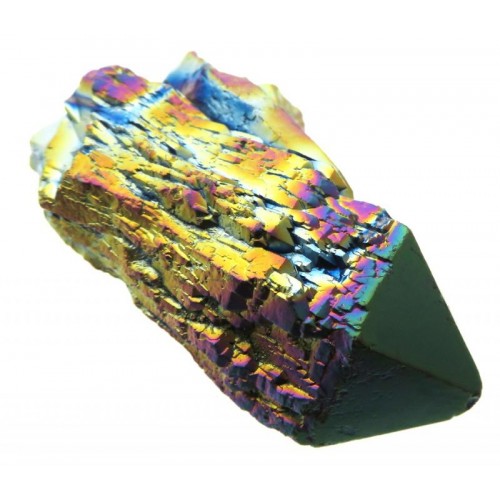 Elestial Titanium Aura Quartz Gemstone Point 22