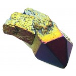 Elestial Titanium Aura Quartz Gemstone Point 22