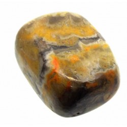 Bumble Bee Jasper Tumblestone Specimen 12