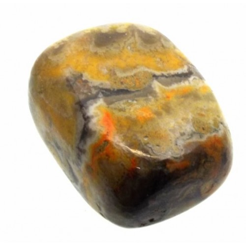 Bumble Bee Jasper Tumblestone Specimen 12