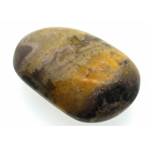 Bumble Bee Jasper Tumblestone Specimen 02