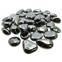 1 x Medium Hematite Tumblestone